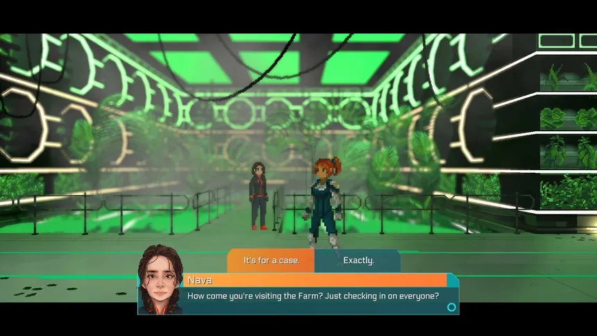 Скриншот 5 к игре Between Horizons – A Sci-Fi Detective Adventure