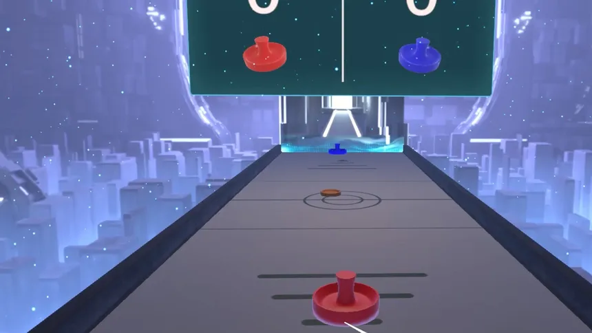 Скриншот 5 к игре VR AirHockey / VR エアホッケー