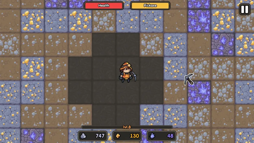 Скриншот 2 к игре Golden Mine Pickaxe 2: Mummy Tombs