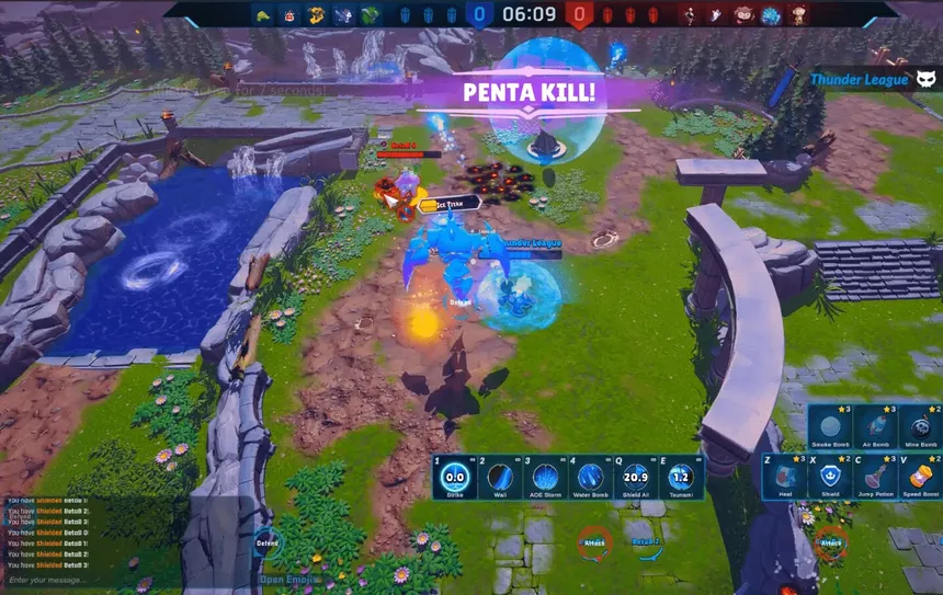 Скриншот 5 к игре Thunder League Online