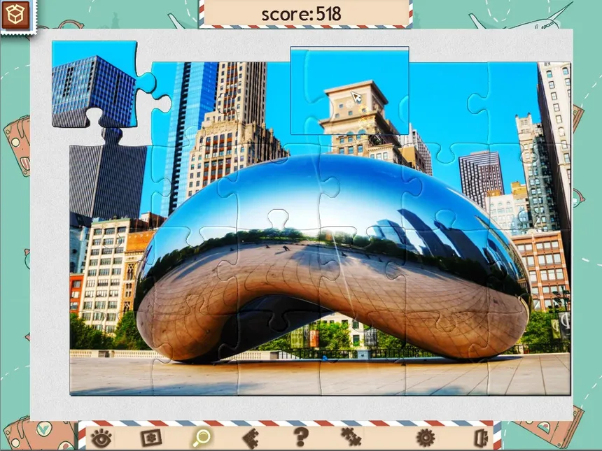 Скриншот 1 к игре 1001 Jigsaw American Puzzles