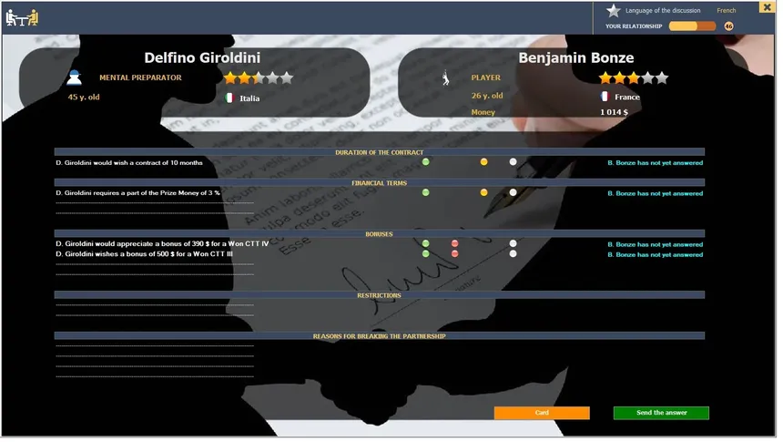 Скриншот 5 к игре Absolute Tennis Manager