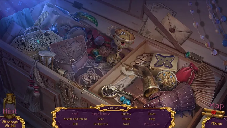 Скриншот 1 к игре Cursed Fables: White as Snow Collector's Edition