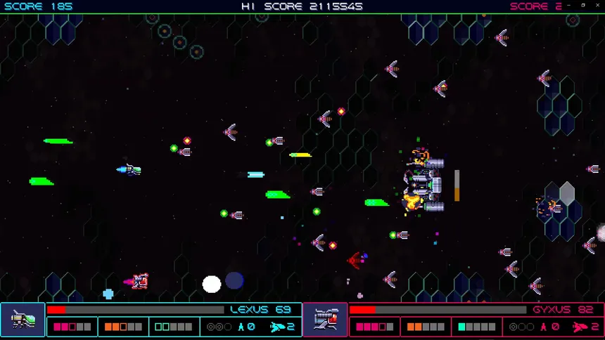 Скриншот 1 к игре Galactic Wars EX