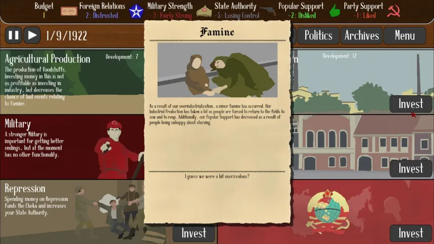 Скриншот 1 к игре Lenin Simulator