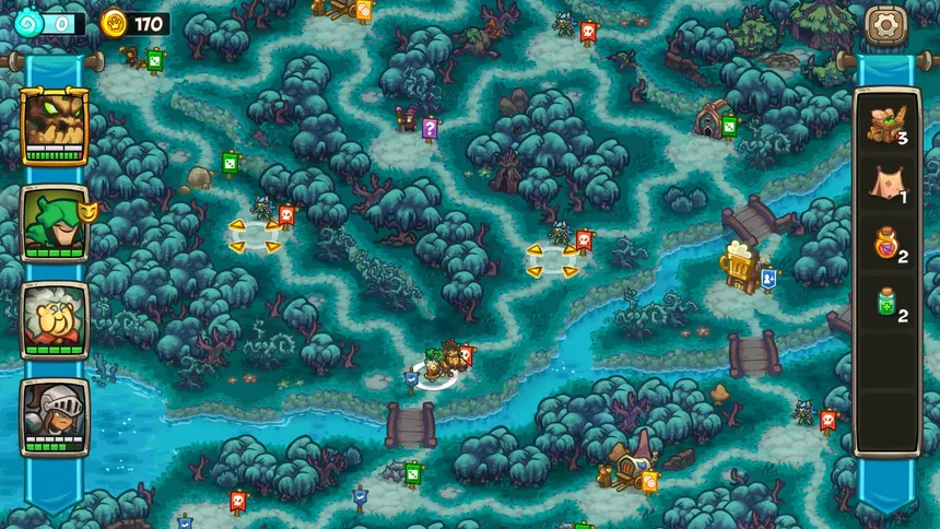 Скриншот 8 к игре Legends of Kingdom Rush