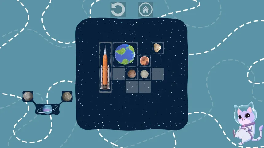 Скриншот 2 к игре Astrocat: Milky Way Journey