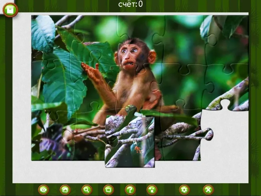 Скриншот 1 к игре 1001 Jigsaw. Wild Animals
