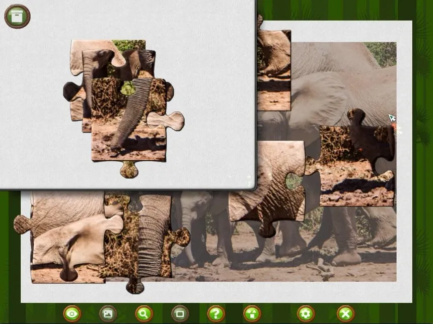 Скриншот 2 к игре 1001 Jigsaw. Wild Animals