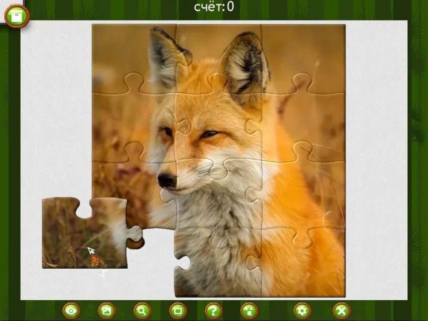 Скриншот 4 к игре 1001 Jigsaw. Wild Animals