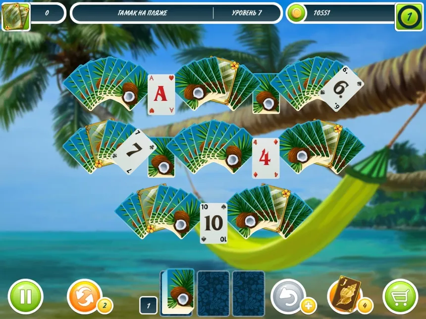 Скриншот 4 к игре Solitaire Beach Season 2