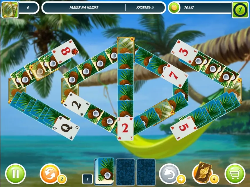 Скриншот 5 к игре Solitaire Beach Season 2