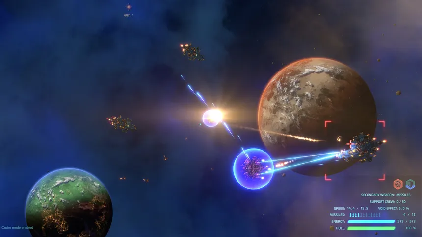 Скриншот 1 к игре Starcom: Unknown Space