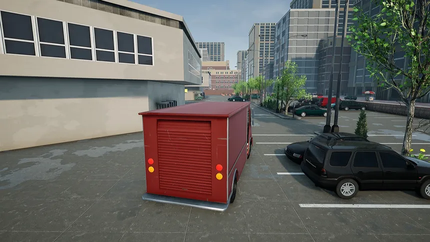 Скриншот 1 к игре Delivery Driver - The Simulation
