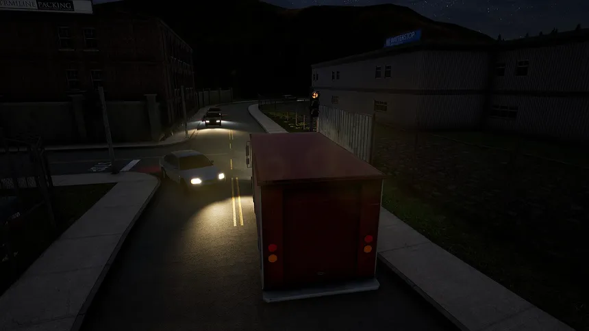 Скриншот 2 к игре Delivery Driver - The Simulation