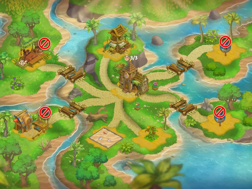 Скриншот 1 к игре New Lands Paradise Island Collector's Edition