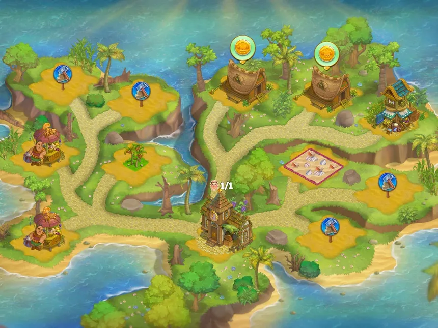 Скриншот 2 к игре New Lands Paradise Island Collector's Edition