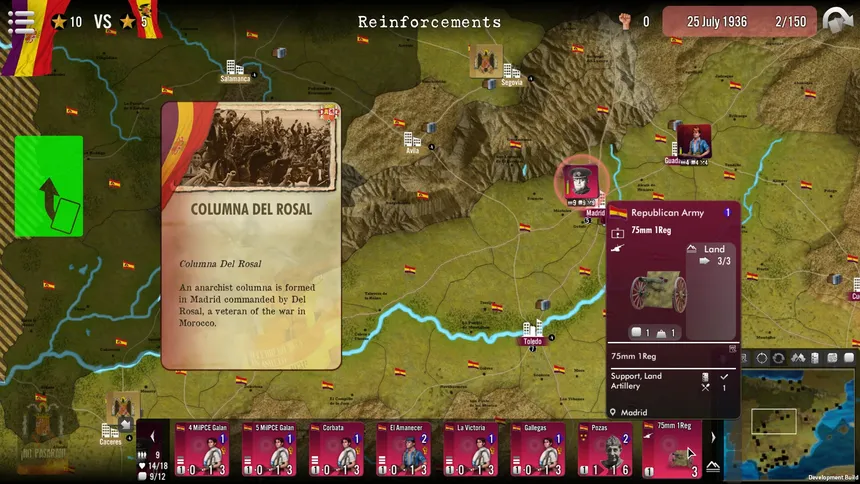 Скриншот 2 к игре SGS Spain at War