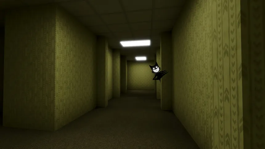 Скриншот 1 к игре The Backrooms VR Co-op Horror Game