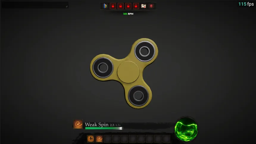 Скриншот 1 к игре Fidget Spinner RPG