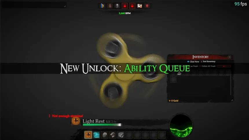 Скриншот 2 к игре Fidget Spinner RPG