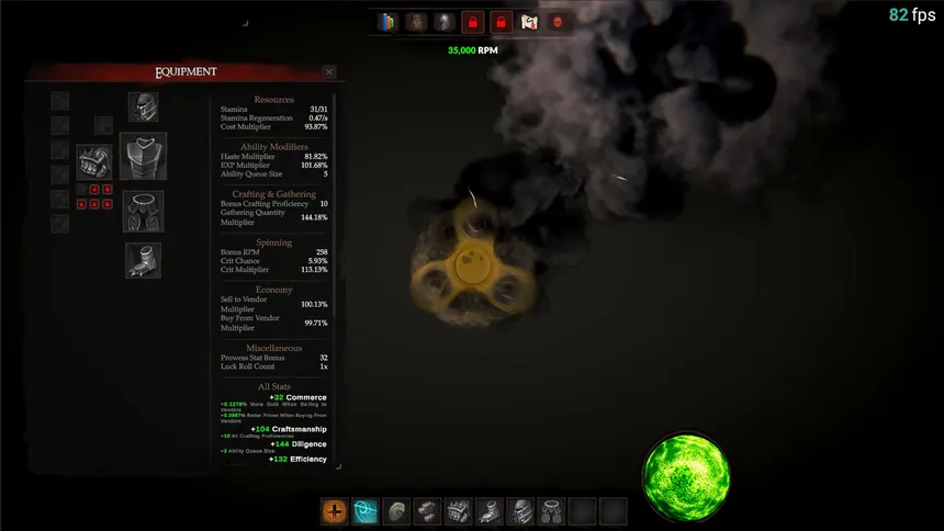 Скриншот 3 к игре Fidget Spinner RPG