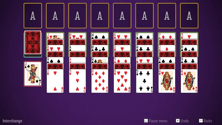 Скриншот 4 к игре Forty Thieves Solitaire Collection