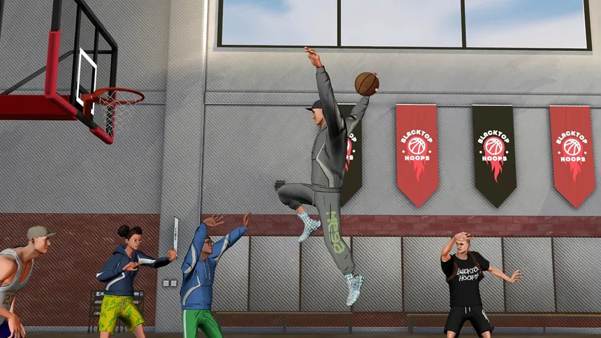Скриншот 3 к игре Blacktop Hoops