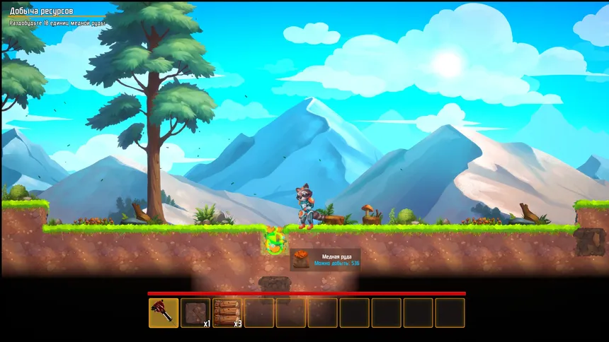 Скриншот 3 к игре Raccoon Crafts Factory
