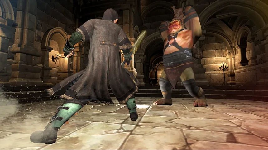 Скриншот 6 к игре Outcasts of Dungeon:Epic Magic World Fight Rogue Game Simulator