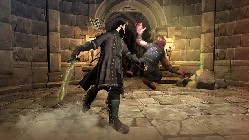 Скриншот 8 к игре Outcasts of Dungeon:Epic Magic World Fight Rogue Game Simulator