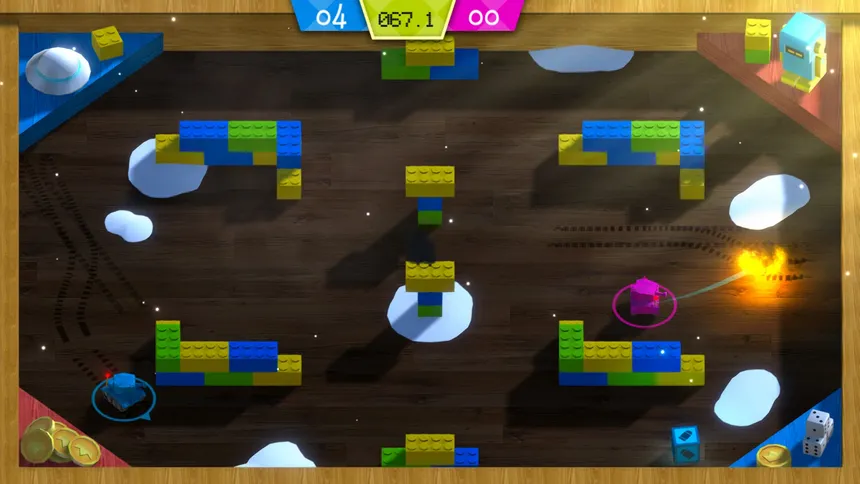 Скриншот 2 к игре Attack of the Toy Tanks
