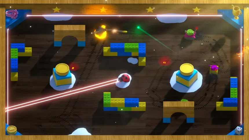 Скриншот 3 к игре Attack of the Toy Tanks
