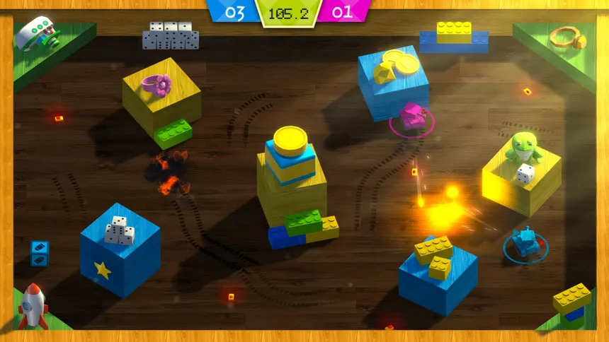 Скриншот 5 к игре Attack of the Toy Tanks