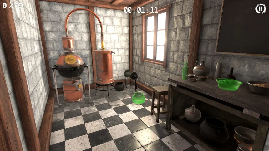 Скриншот 2 к игре 3D PUZZLE - Alchemist House