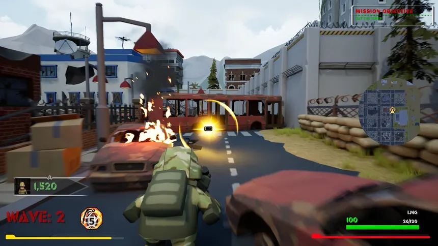 Скриншот 3 к игре World War ToonZ