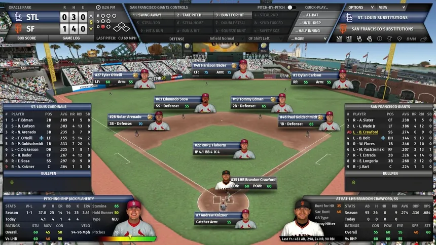 Скриншот 6 к игре Out of the Park Baseball 23