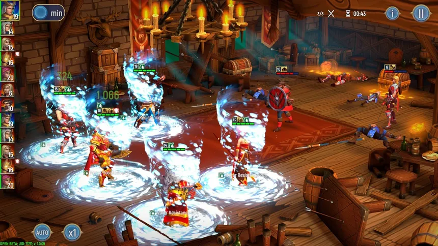 Скриншот 6 к игре Warlords: Age of Shadow Magic Tactical Action RPG