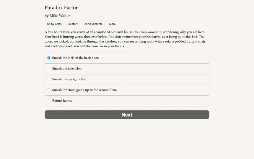 Скриншот 6 к игре Paradox Factor