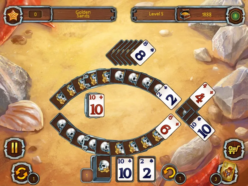 Скриншот 3 к игре Pirate Solitaire 2