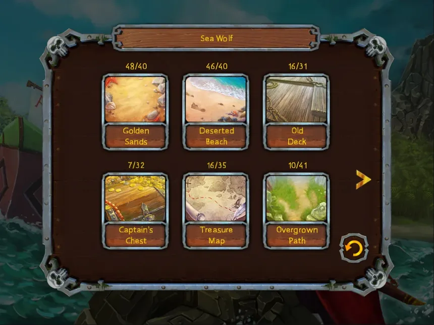 Скриншот 4 к игре Pirate Solitaire 2
