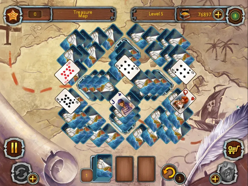 Скриншот 5 к игре Pirate Solitaire 2