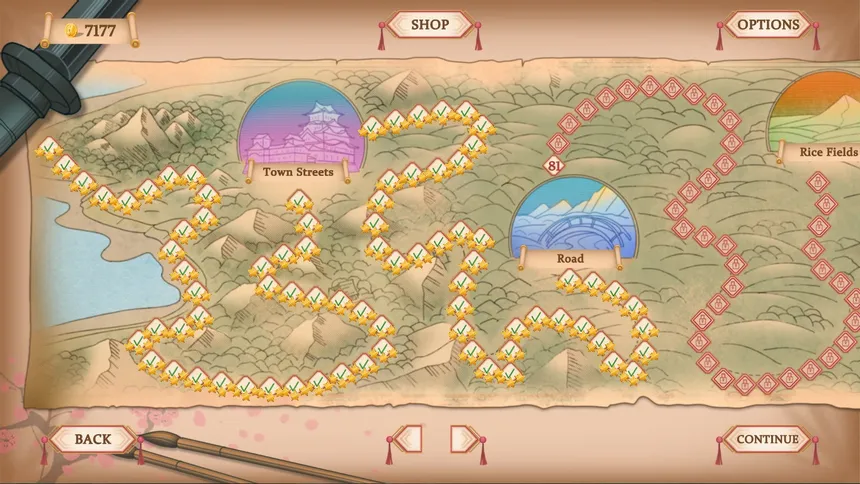 Скриншот 6 к игре Samurai Solitaire. Threads of Fate