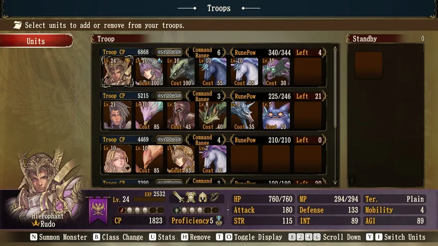 Скриншот 2 к игре Brigandine The Legend of Runersia