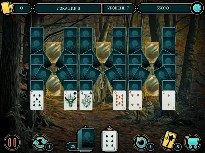 Скриншот 1 к игре Mystery Solitaire. Grimm's Tales 5
