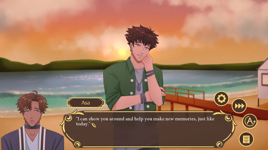 Скриншот 8 к игре Our Fate Forsaken - Boys Love (BL) Visual Novel