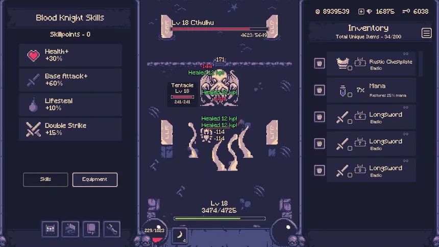 Скриншот 1 к игре OneBit Adventure