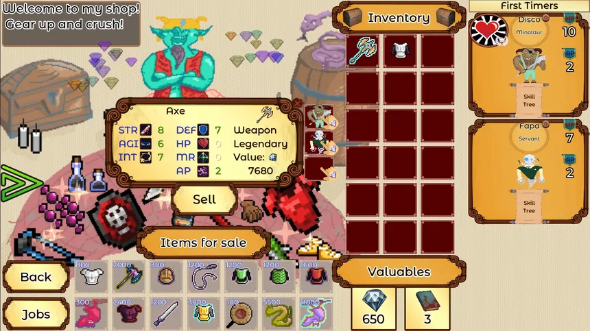 Скриншот 4 к игре Diamond Hands Arena