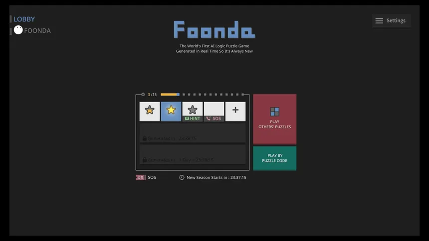 Скриншот 1 к игре FOONDA