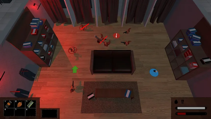 Скриншот 4 к игре Squirrels: Doomed City